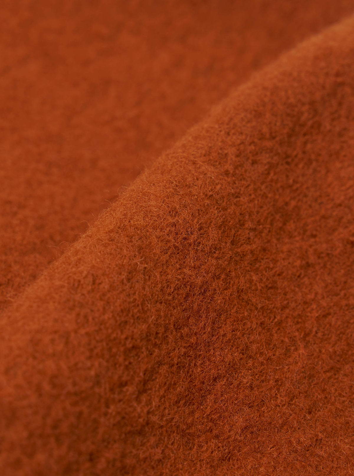 Rust Wool Fleece Uniform Jacket
