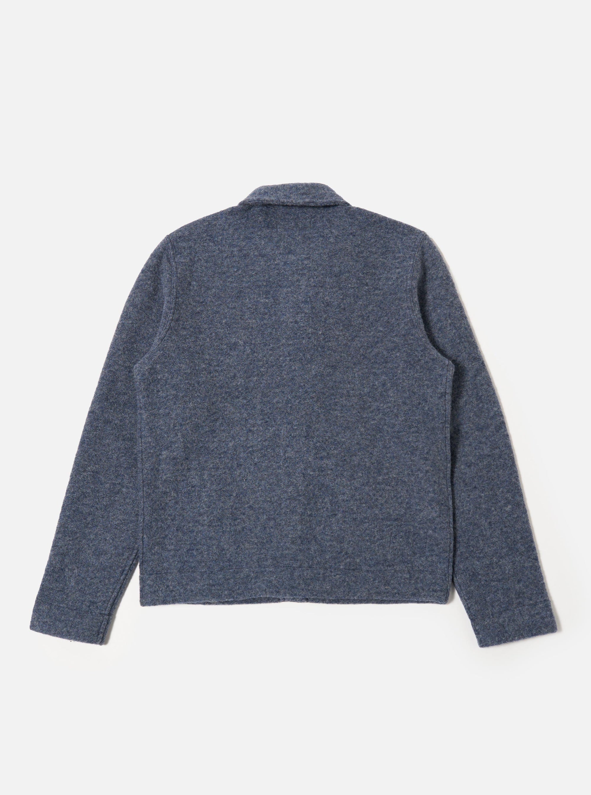 Slate Blue Wool Fleece Uniform Jacket