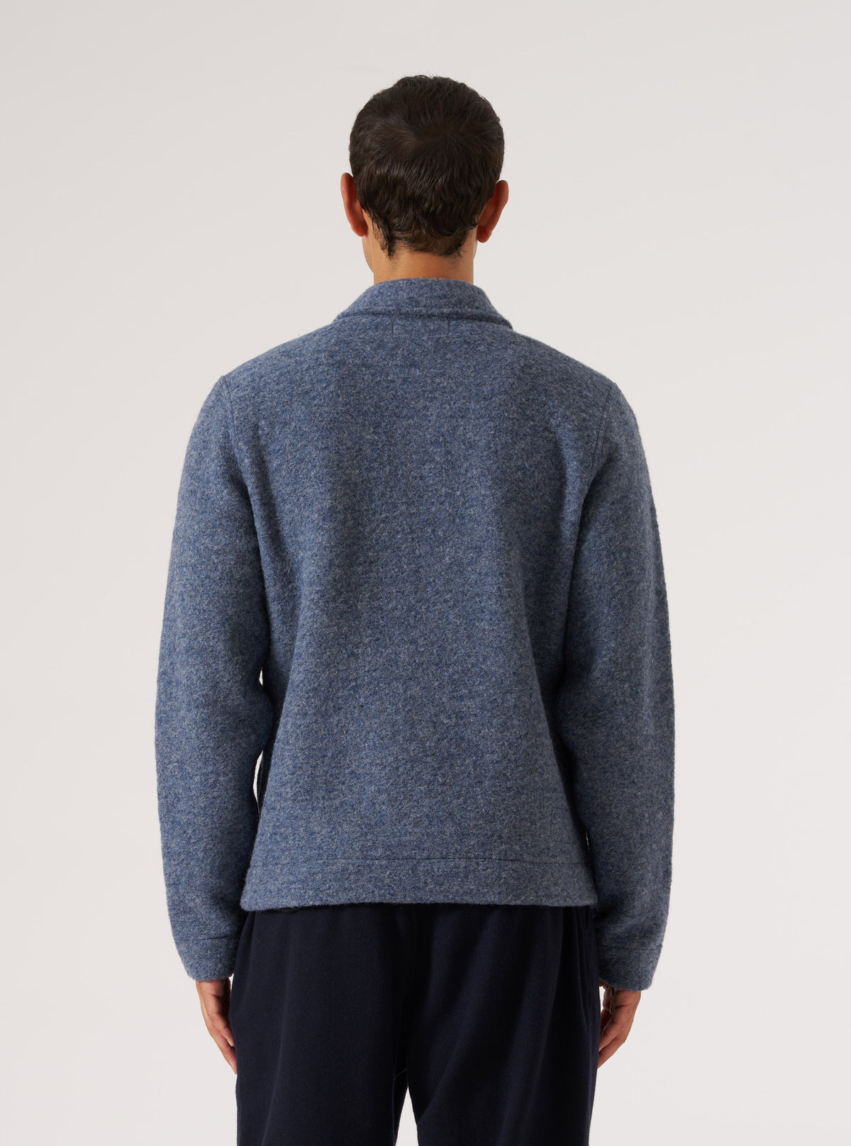 Slate Blue Wool Fleece Uniform Jacket