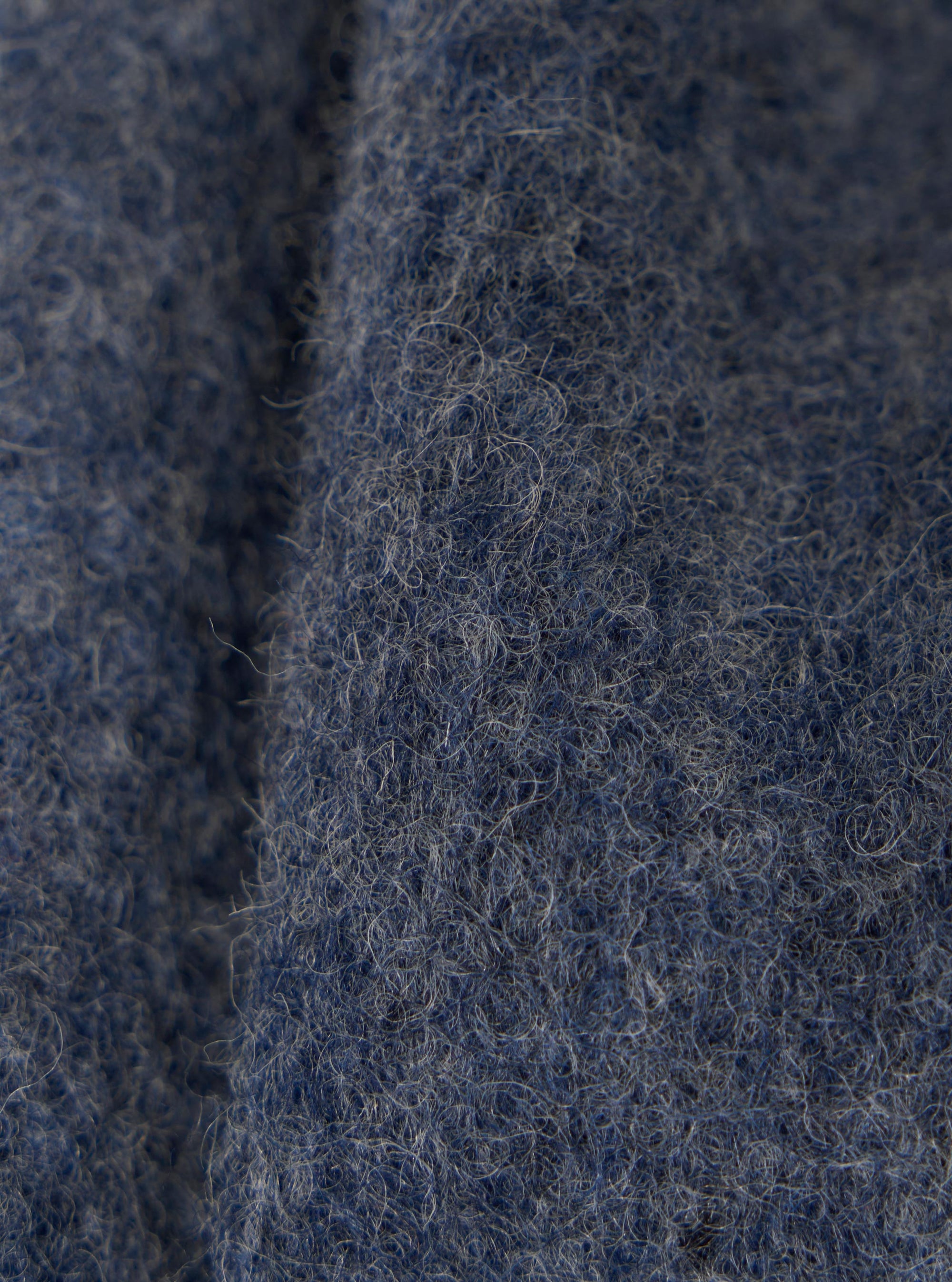 Slate Blue Wool Fleece Uniform Jacket