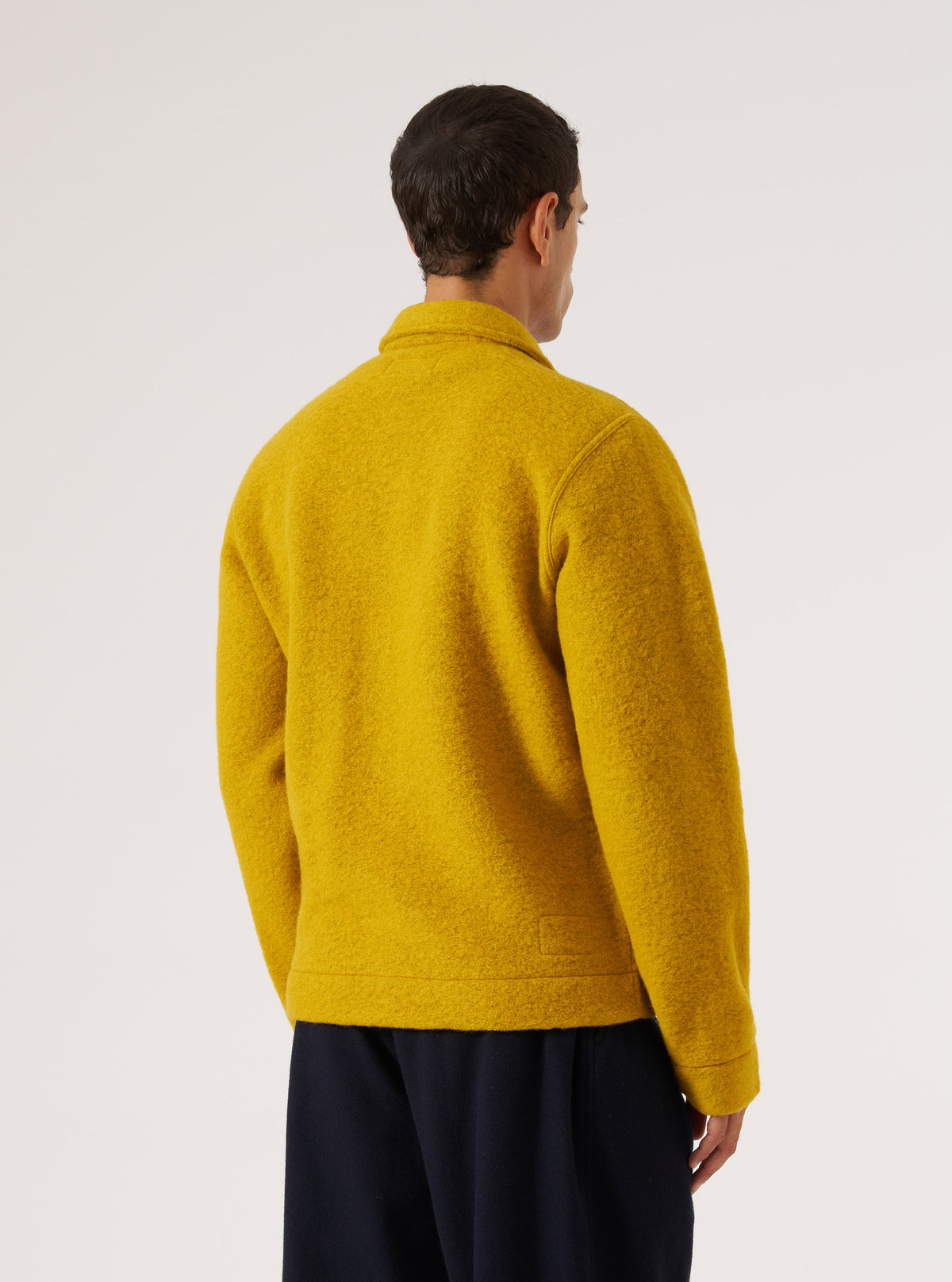 Yellow Wool Fleece Uniform Jacket
