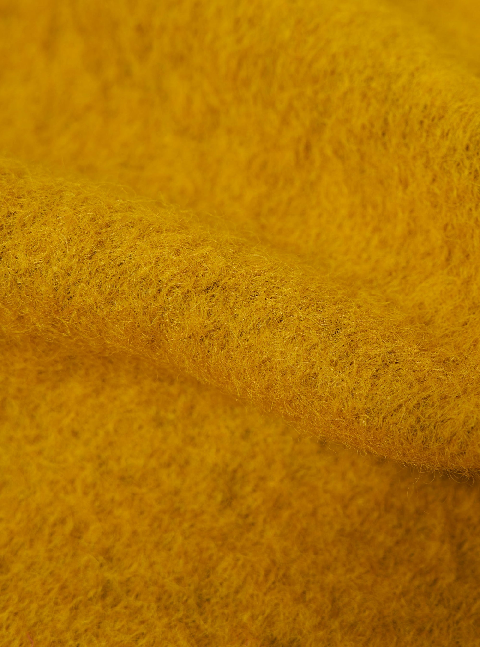 Yellow Wool Fleece Uniform Jacket