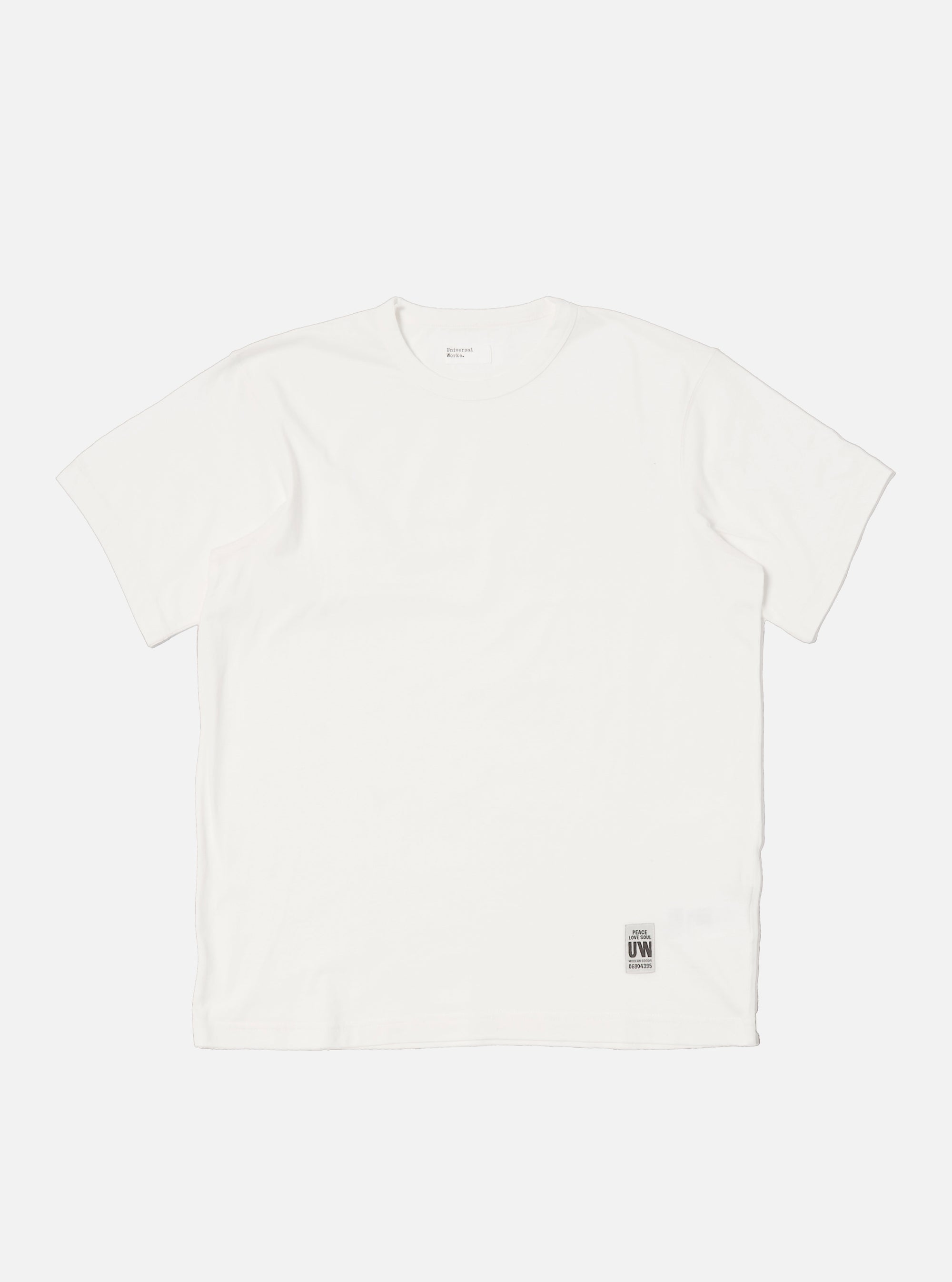Ecru Single Jersey Core Tee