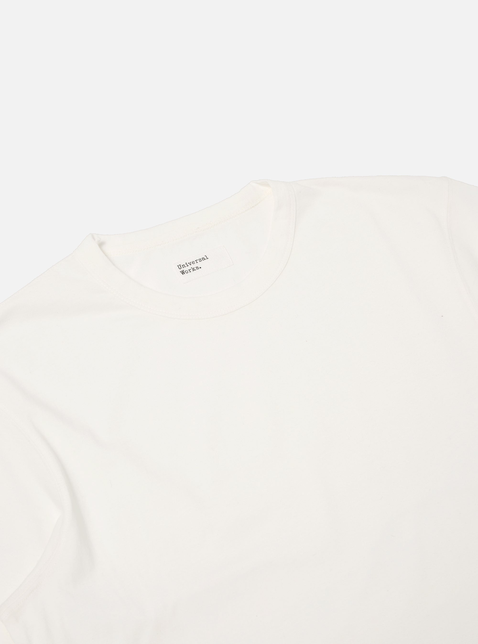 Ecru Single Jersey Core Tee