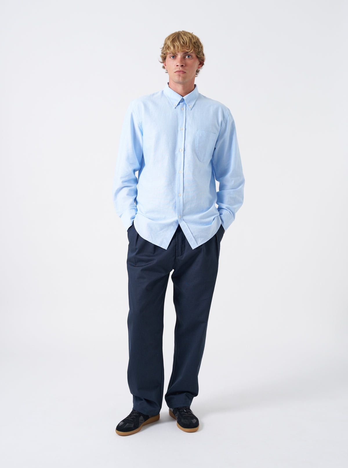 Sky Blue Oxford Daybrook Shirt