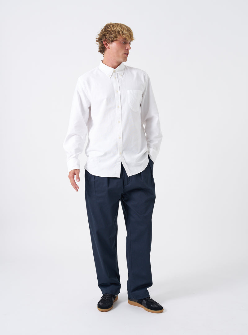 White Oxford Daybrook Shirt