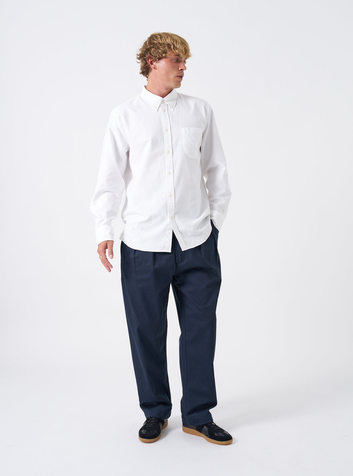 White Oxford Daybrook Shirt
