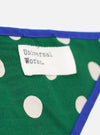 Forest Green Bold Dot Print Rayon Scout Scarf