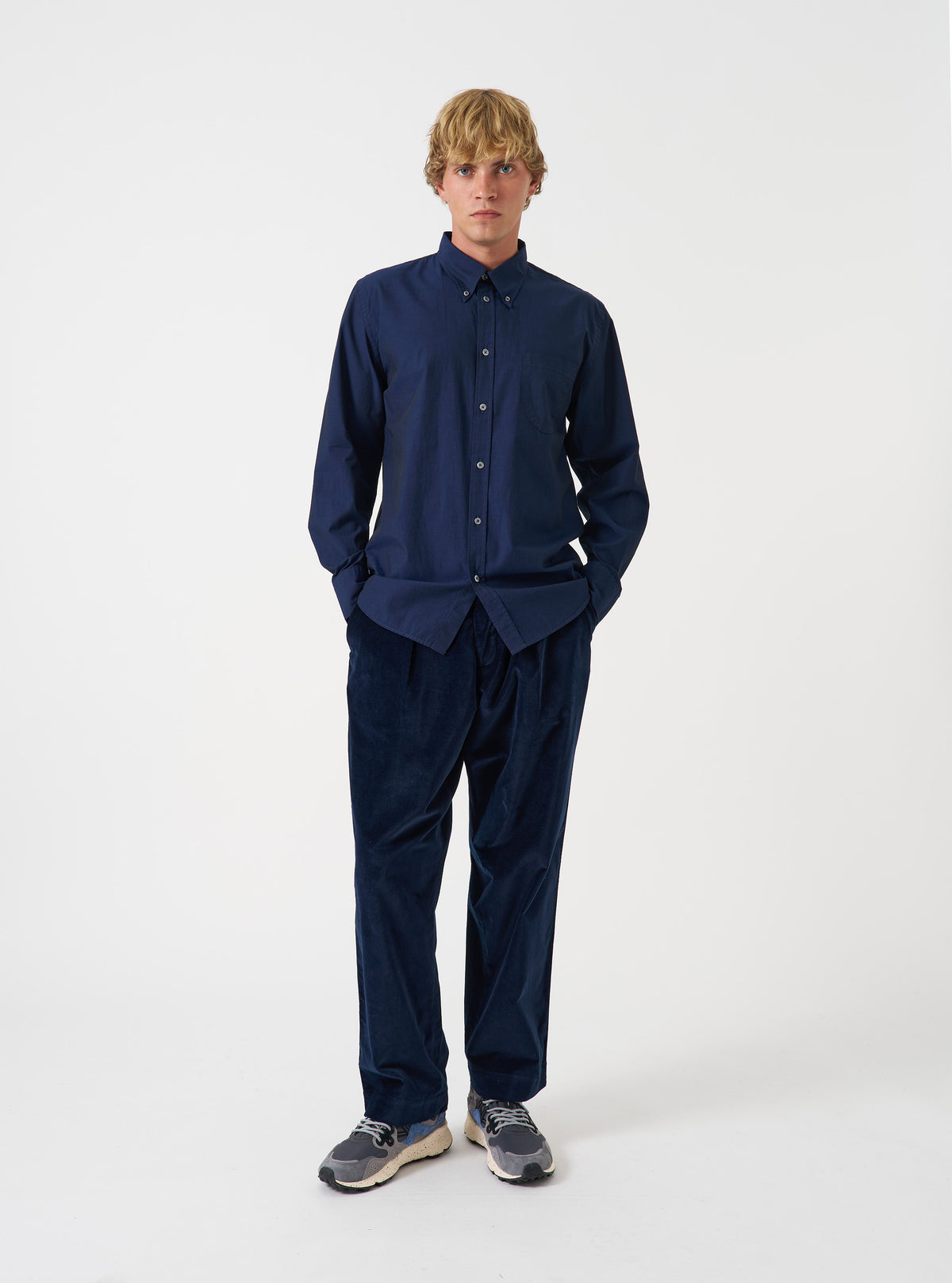 Navy Prince Chambray Daybrook Shirt