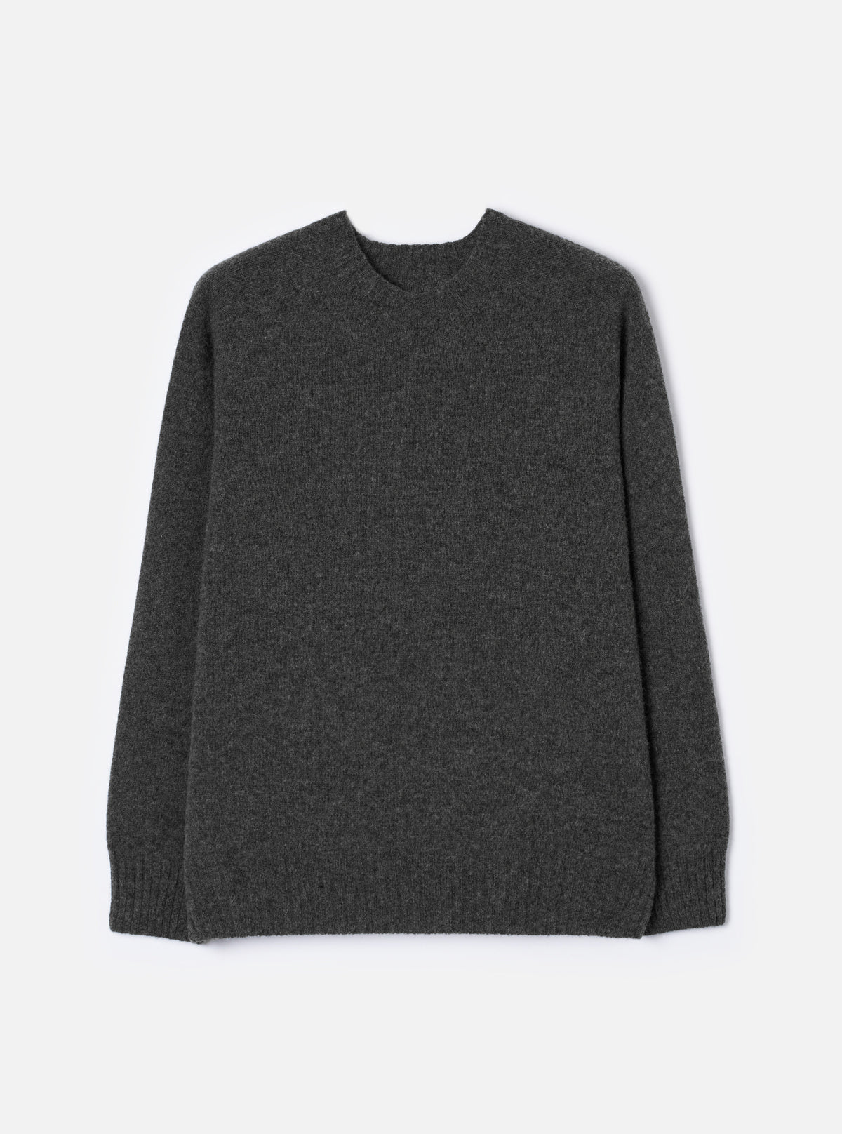 Charcoal Soft Shetland Angus Crew