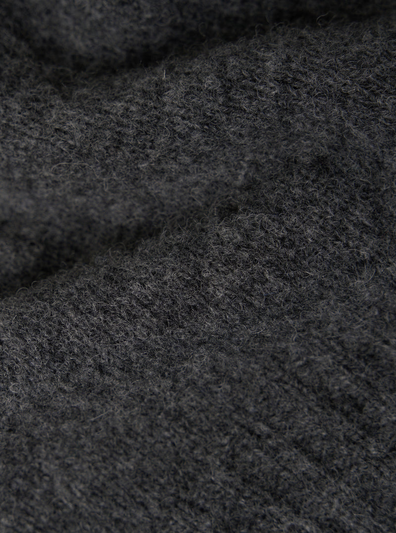 Charcoal Soft Shetland Angus Crew