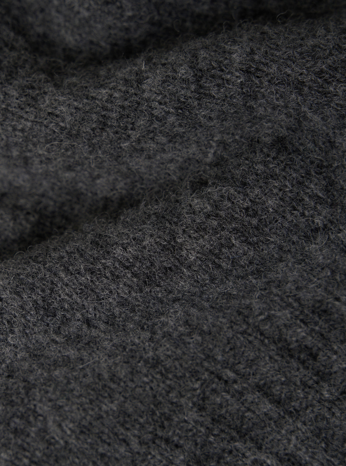Charcoal Soft Shetland Angus Crew