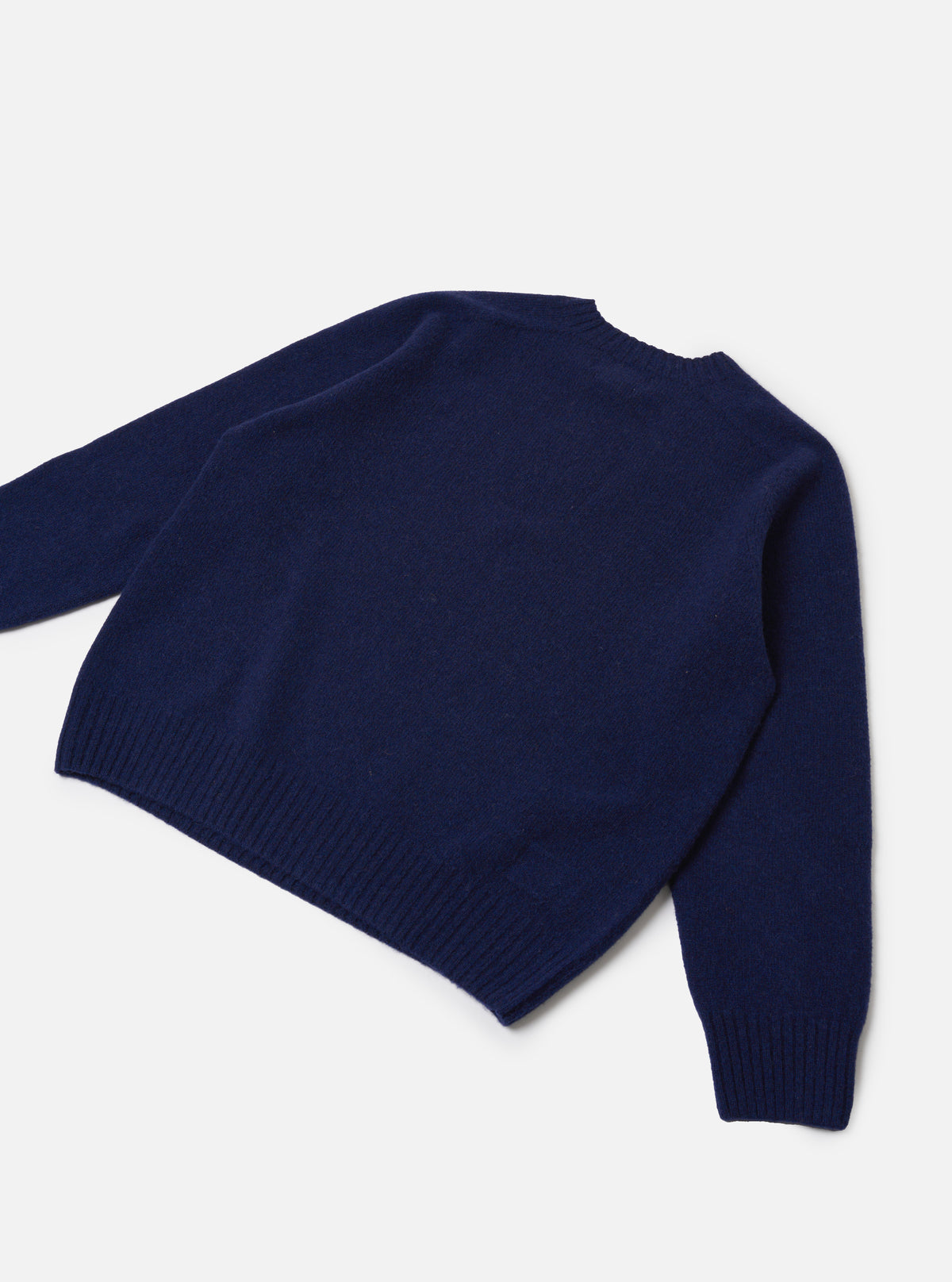 Navy Soft Shetland Angus Crew