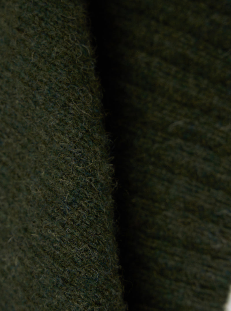 Olive Soft Shetland Angus Crew