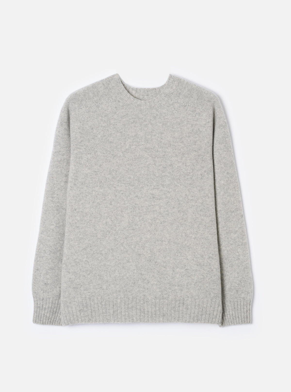 Grey Marl Soft Shetland Angus Crew