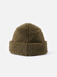 cableami® Olive Toque Boa Cap