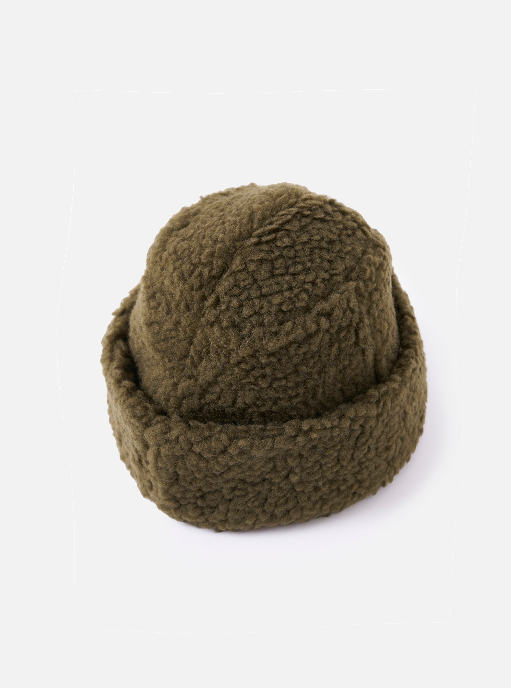 cableami® Olive Toque Boa Cap