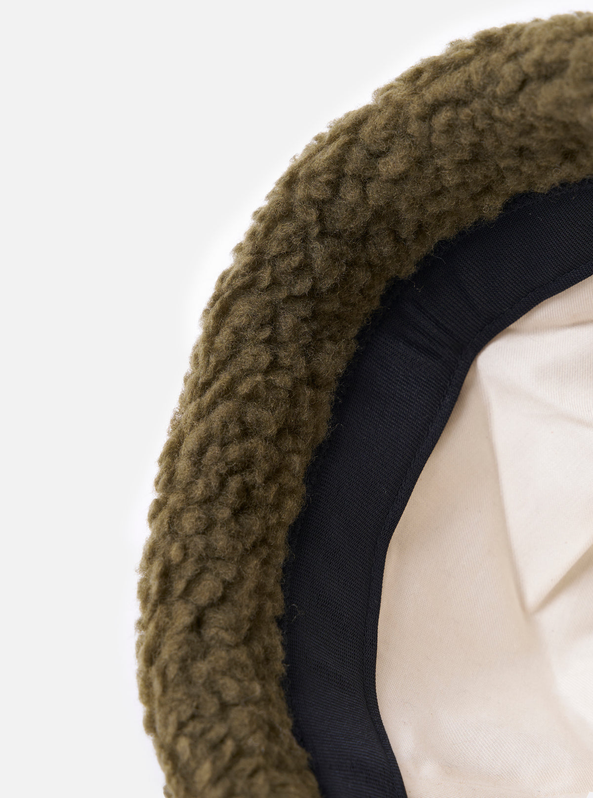 cableami® Olive Toque Boa Cap