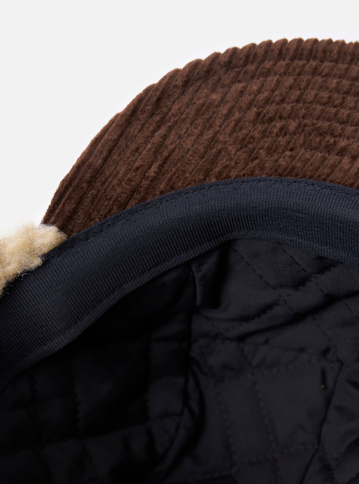 cableami® Brown Corduroy 5w Cap