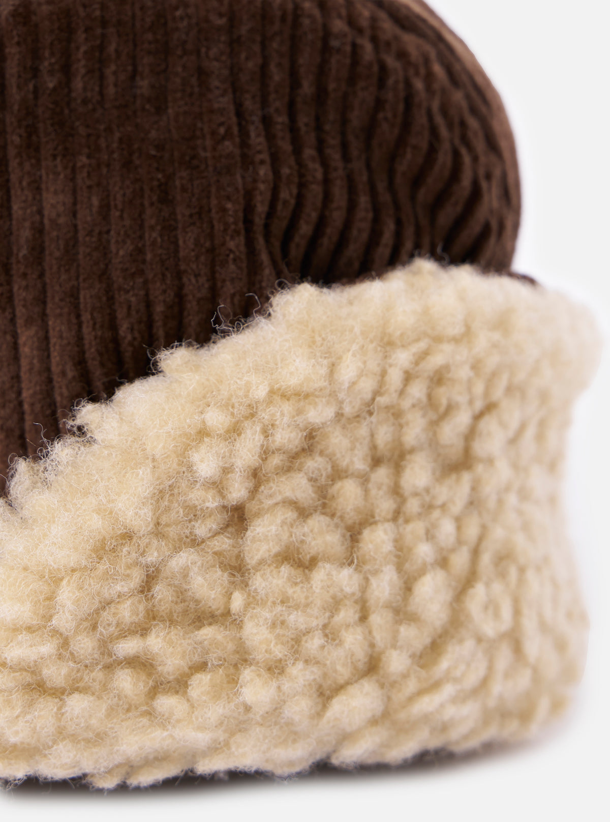 cableami® Brown Corduroy 5w Cap