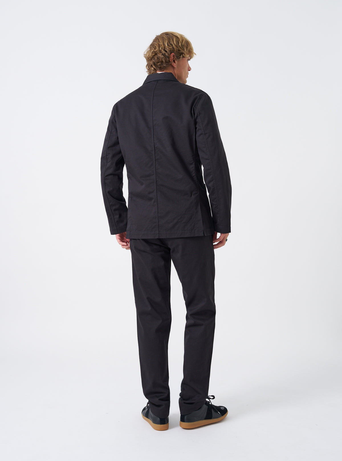Black Twill London Jacket