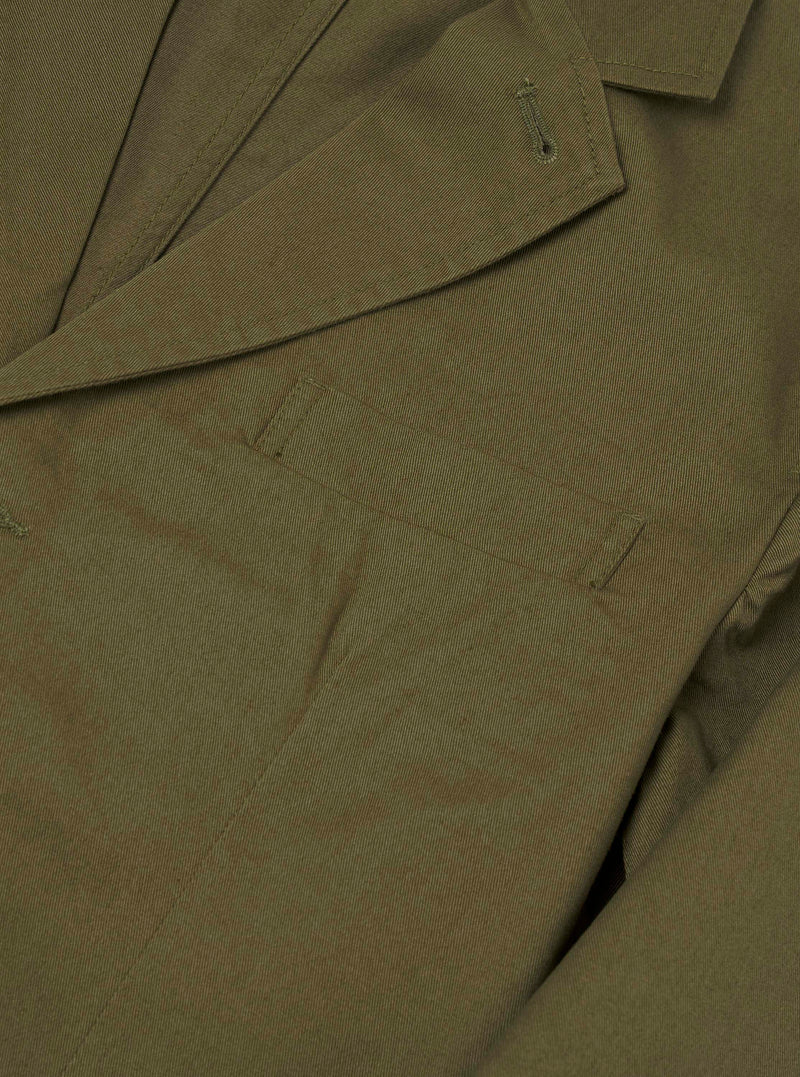 Light Olive Twill London Jacket