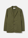 Olive Green Twill London Jacket