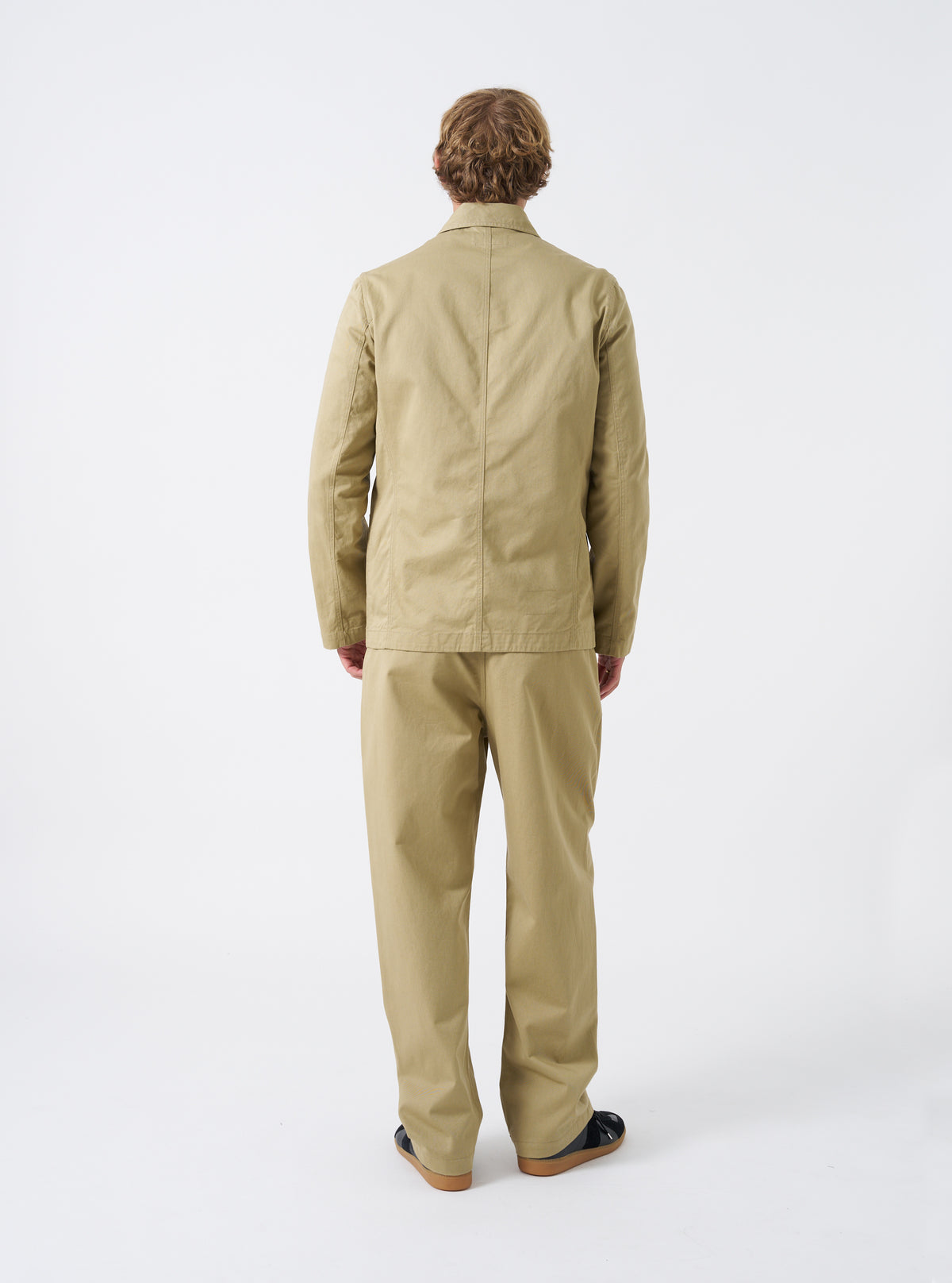 Sand Twill Bakers Chore Jacket