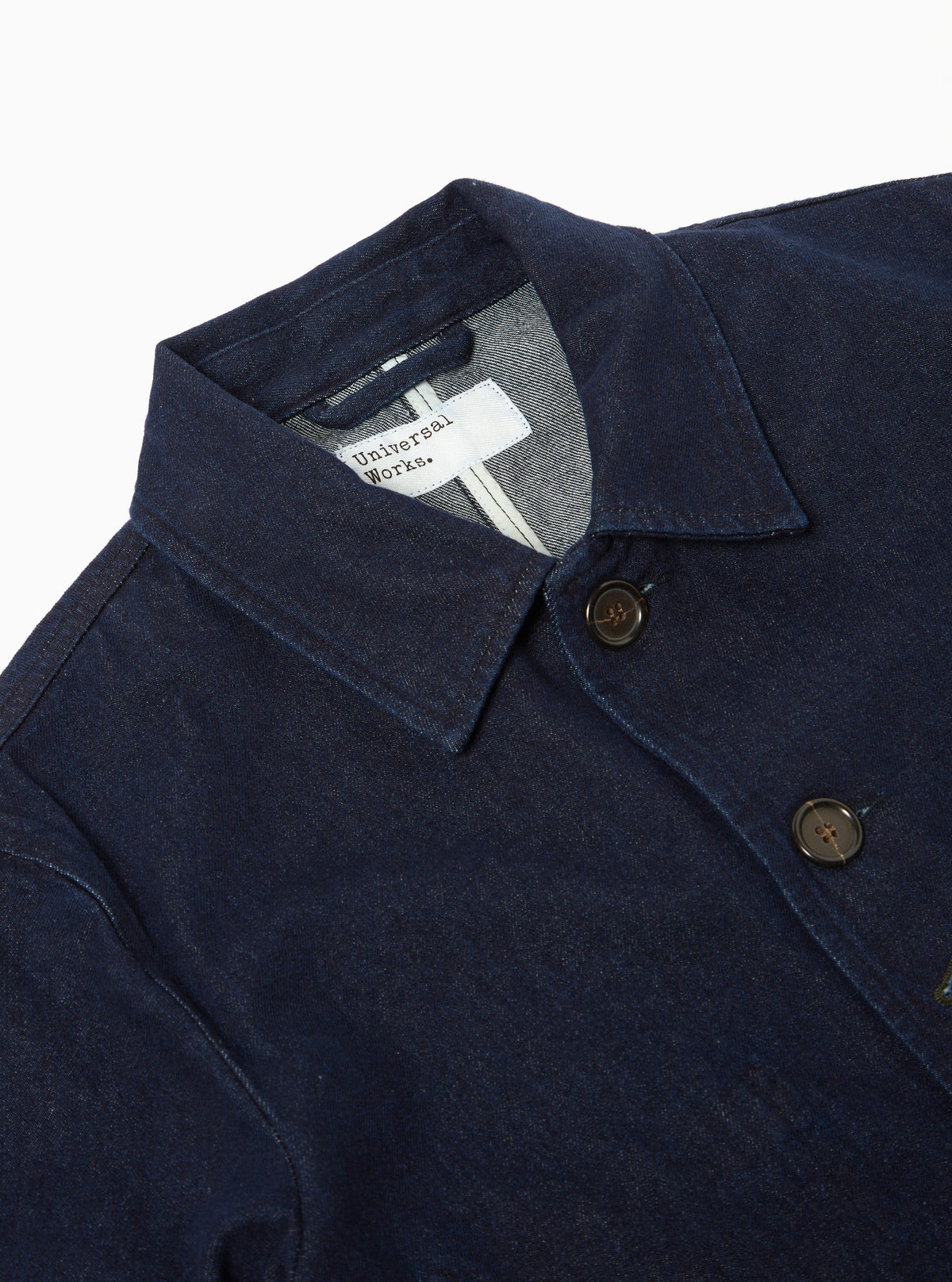 Indigo 11oz Denim Bakers Chore Jacket