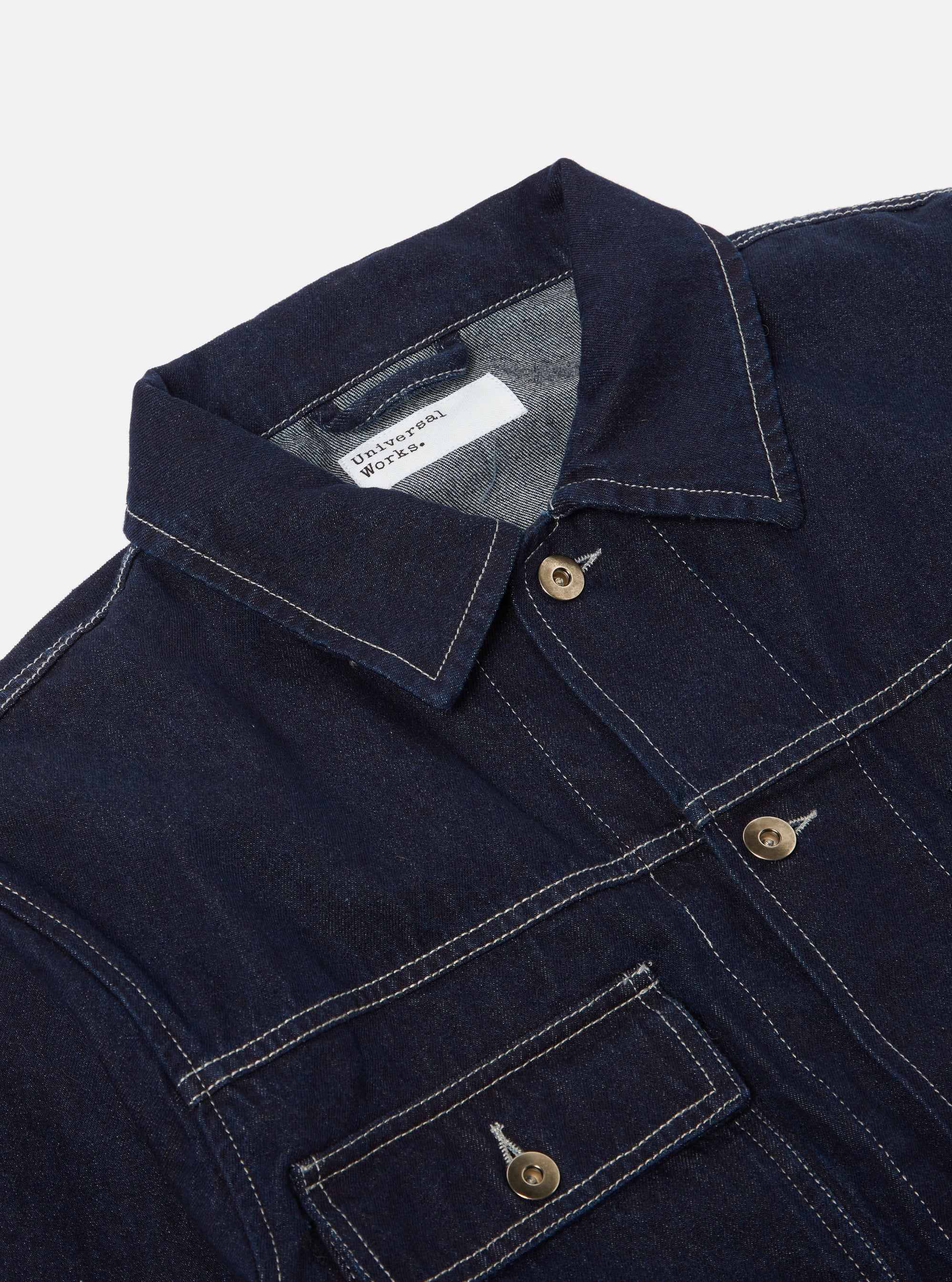 Indigo 11oz Denim Trucker Jacket