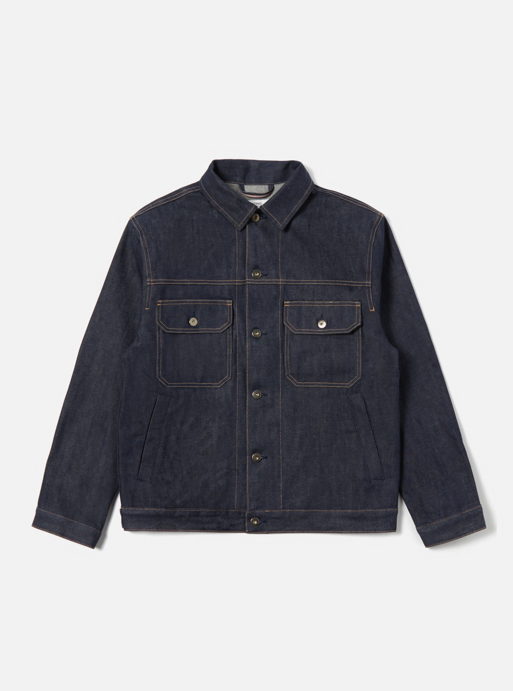 Indigo 13oz Selvedge Denim Trucker Jacket