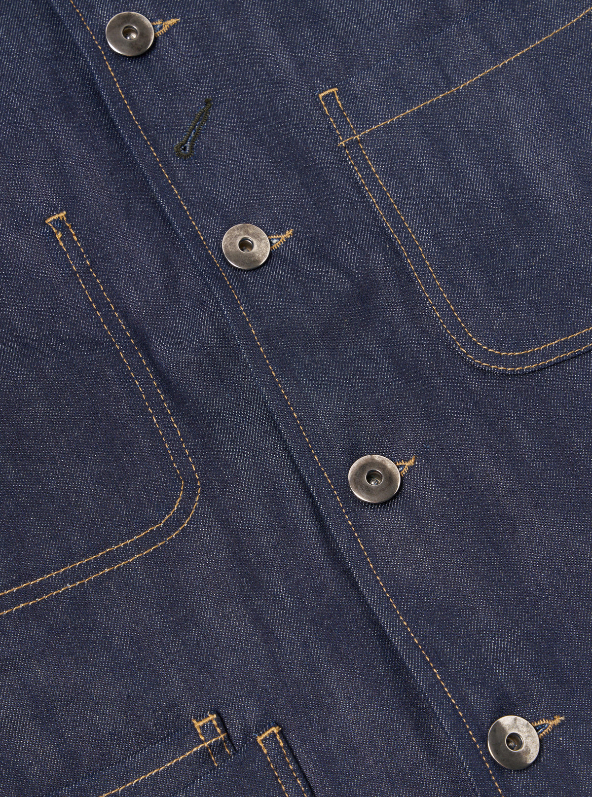 Indigo 13oz Selvedge Denim Bakers Jacket