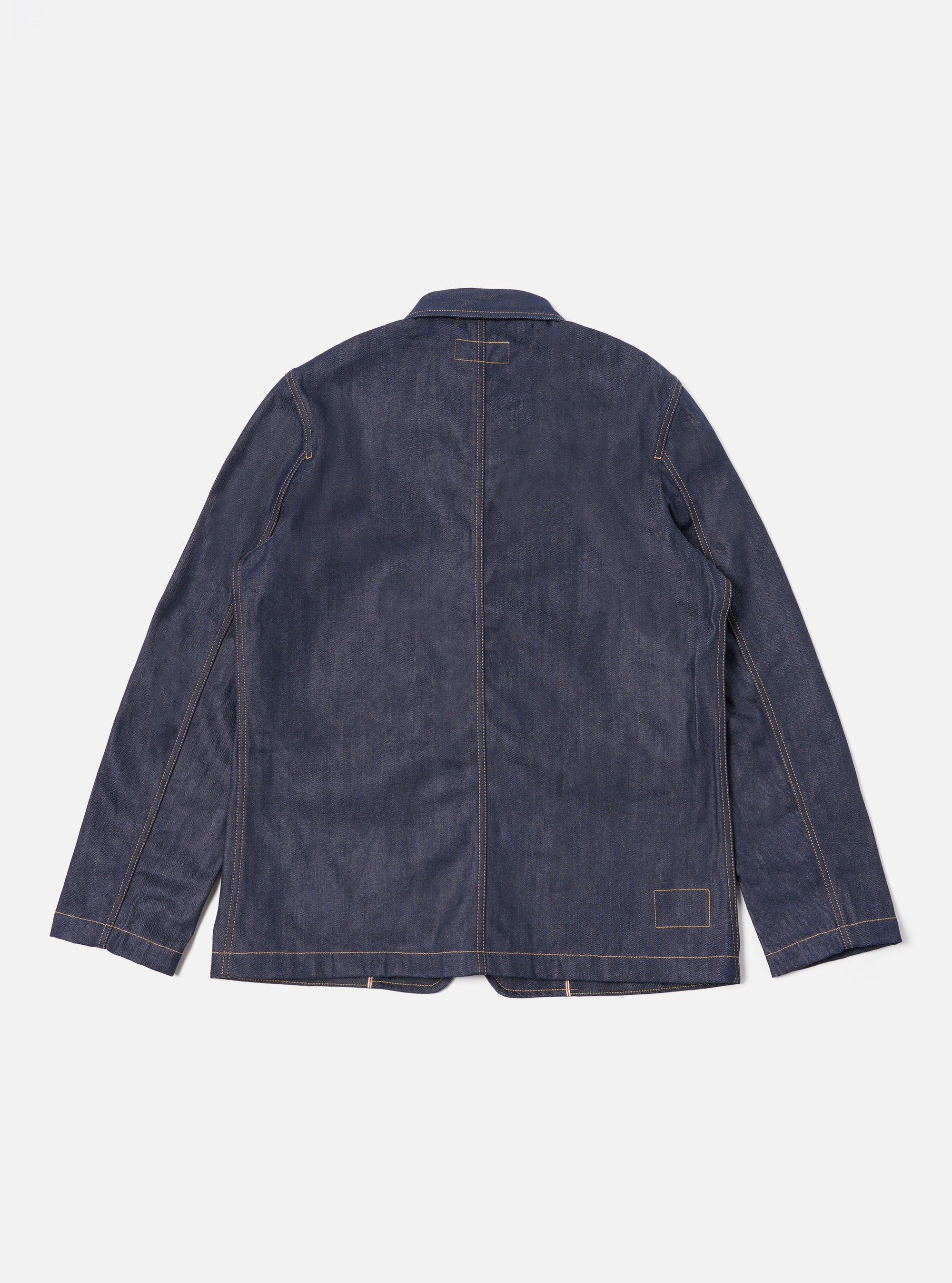 Indigo 13oz Selvedge Denim Bakers Jacket