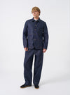 Indigo 13oz Selvedge Denim Bakers Chore Jacket