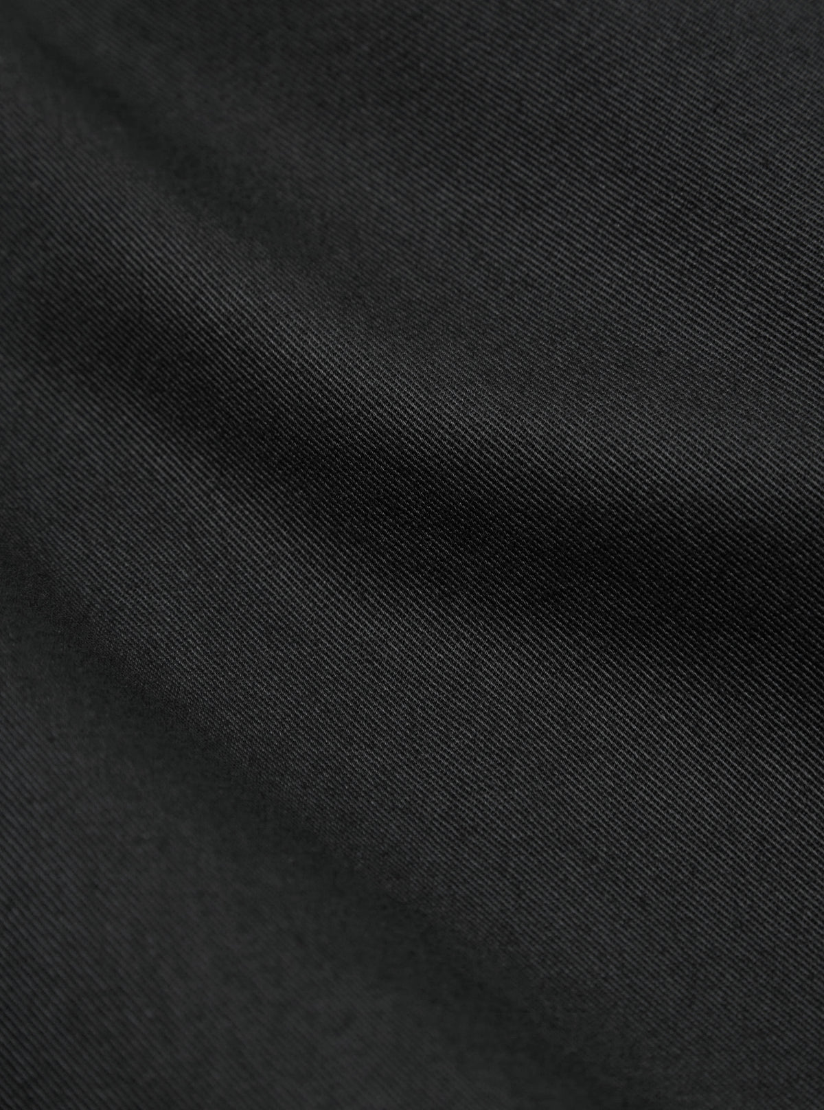 Black Twill Three Button Jacket