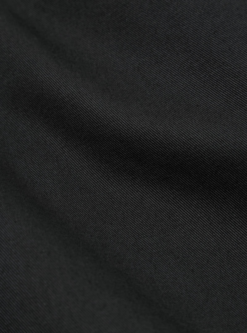 Black Twill London Jacket