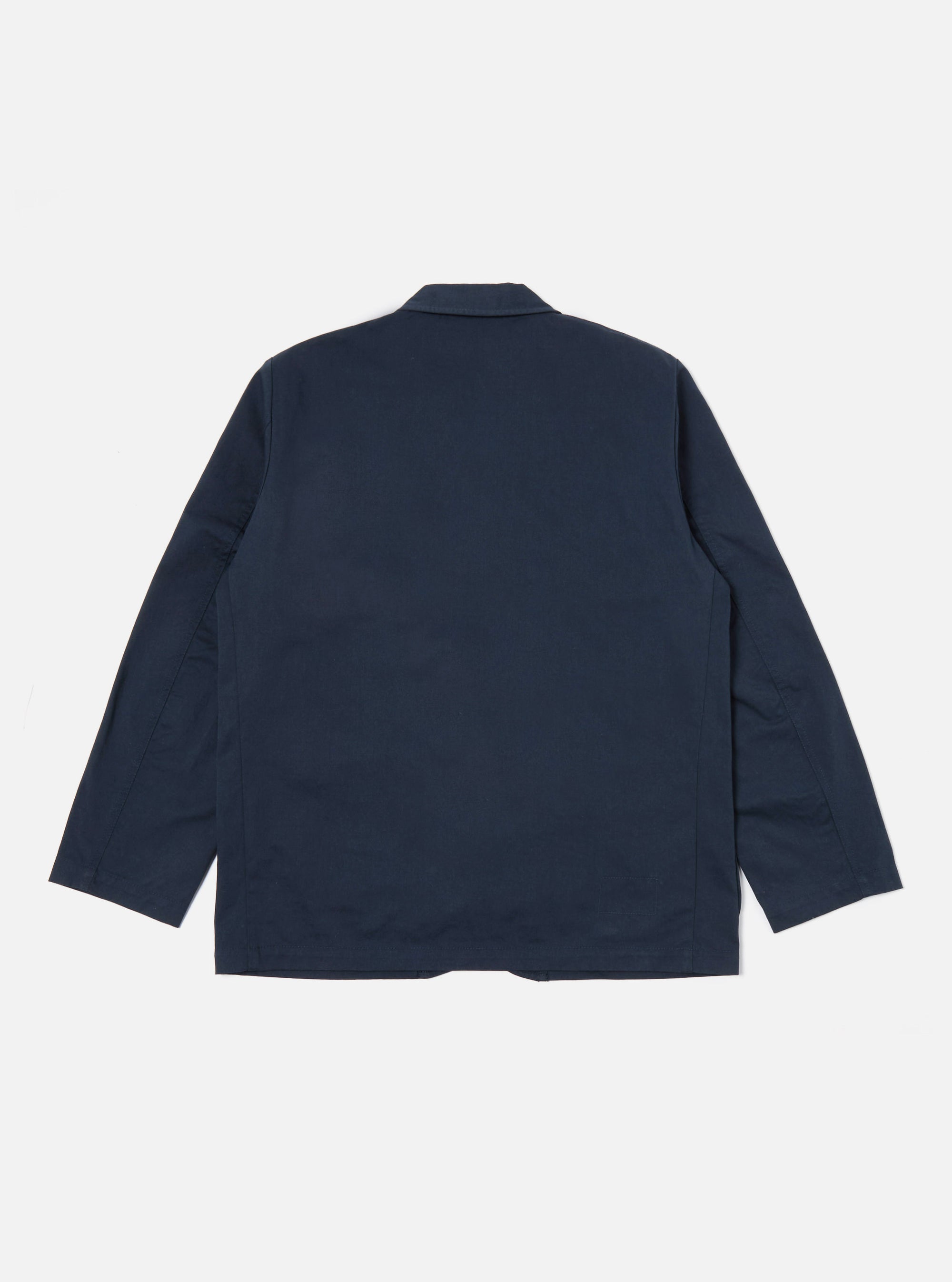 Navy Twill Three Button Jacket