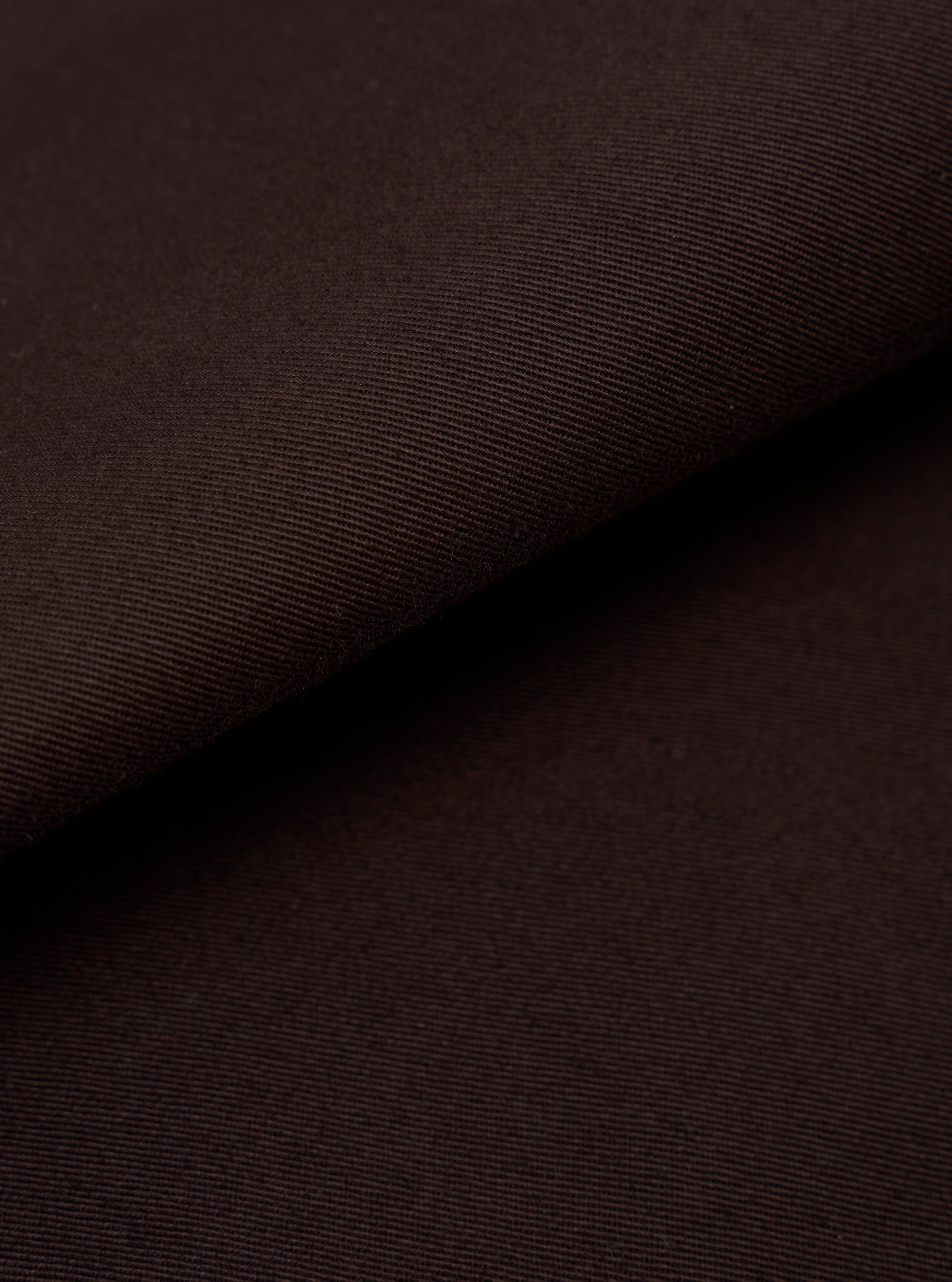 Brown Twill Three Button Jacket