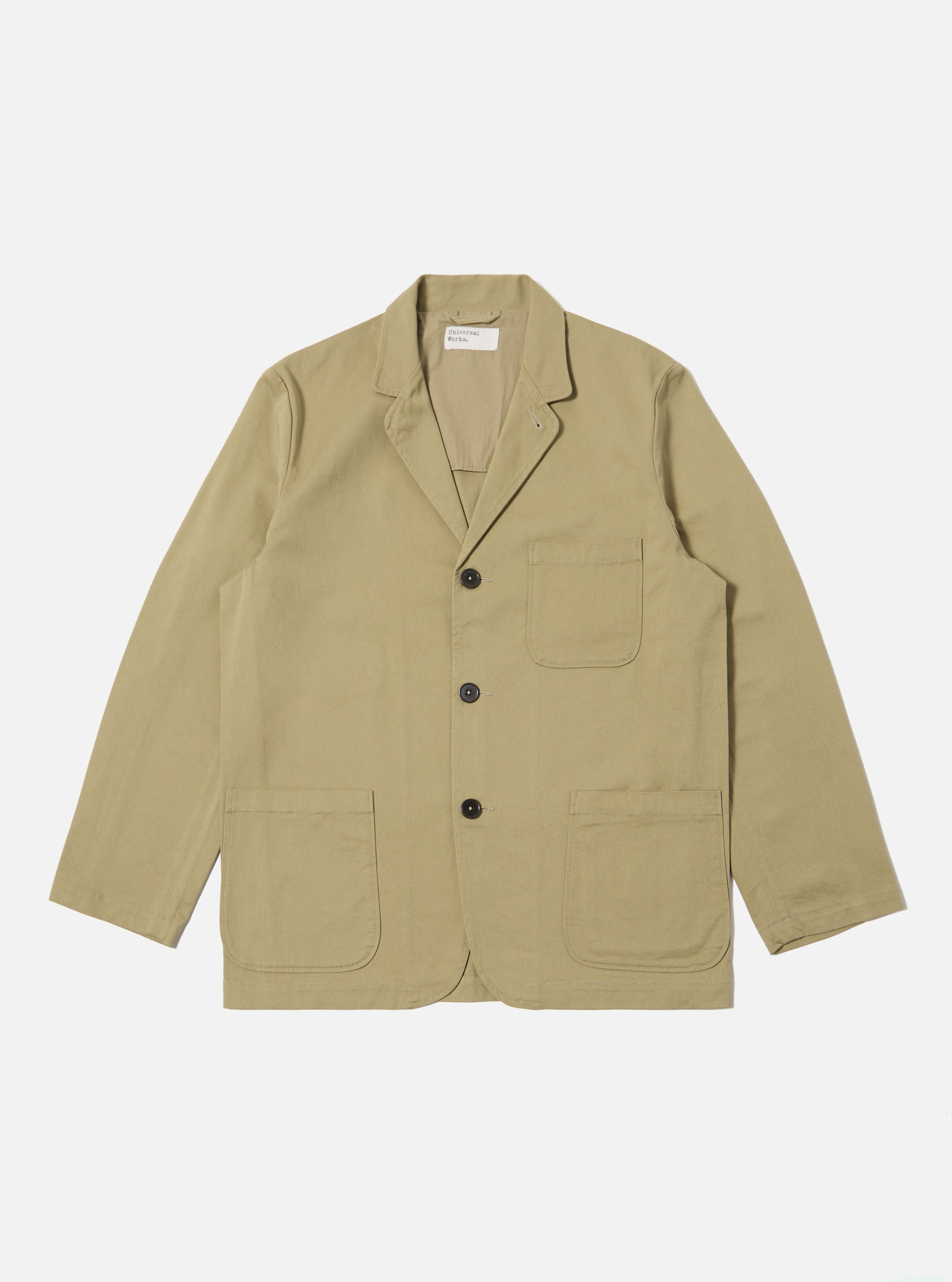 Sand Twill Three Button Jacket – Universal Works