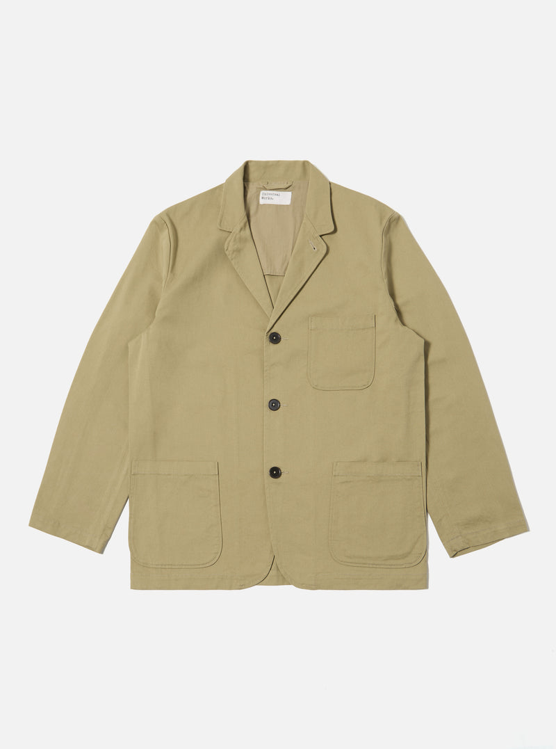 Sand Twill Three Button Jacket