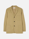 Sand Twill Three Button Jacket