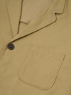 Sand Twill Three Button Jacket