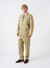 Sand Twill Three Button Jacket