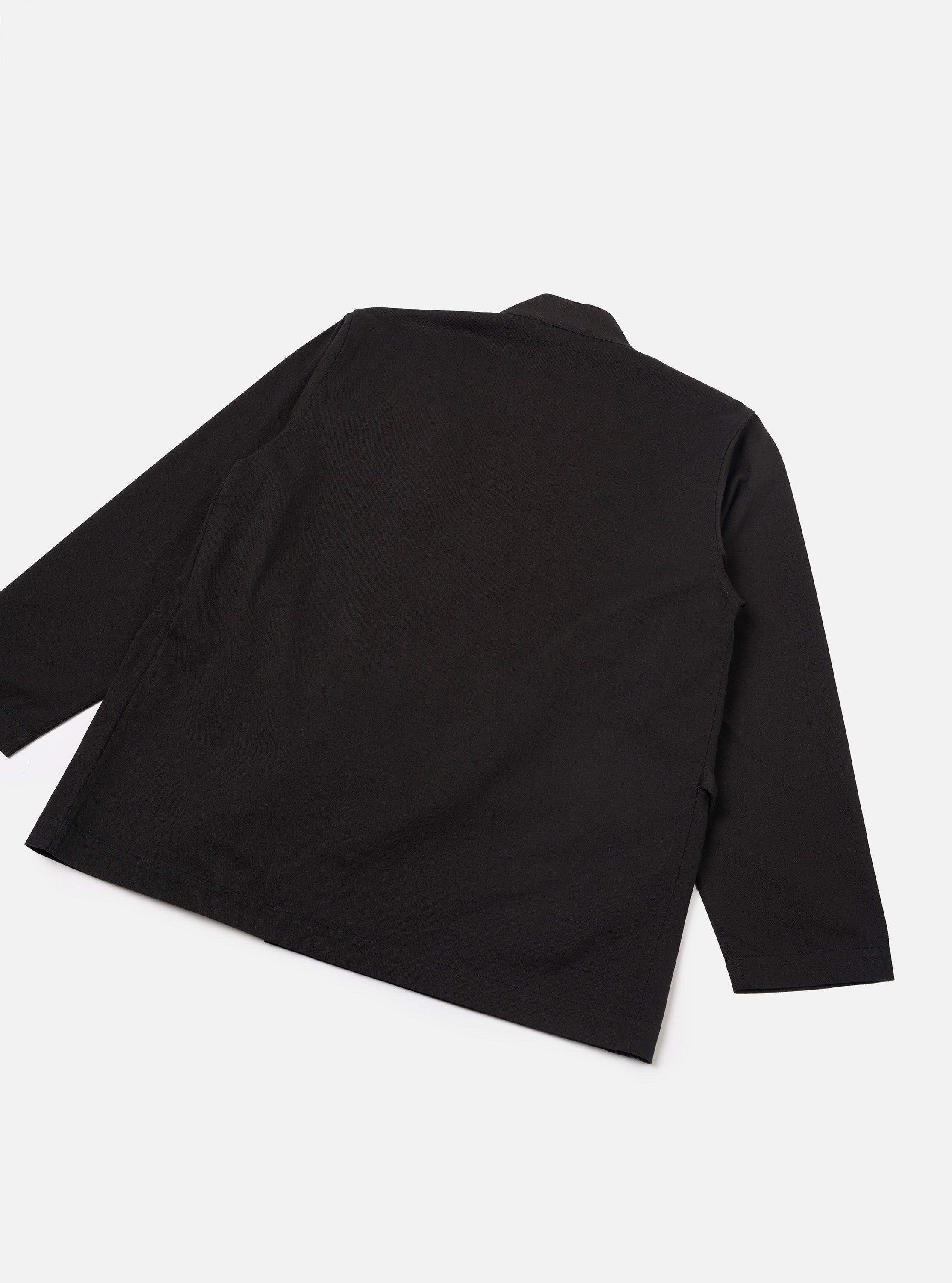 Men's Black Twill Kyoto Kimono Work Jacket – Universal Works