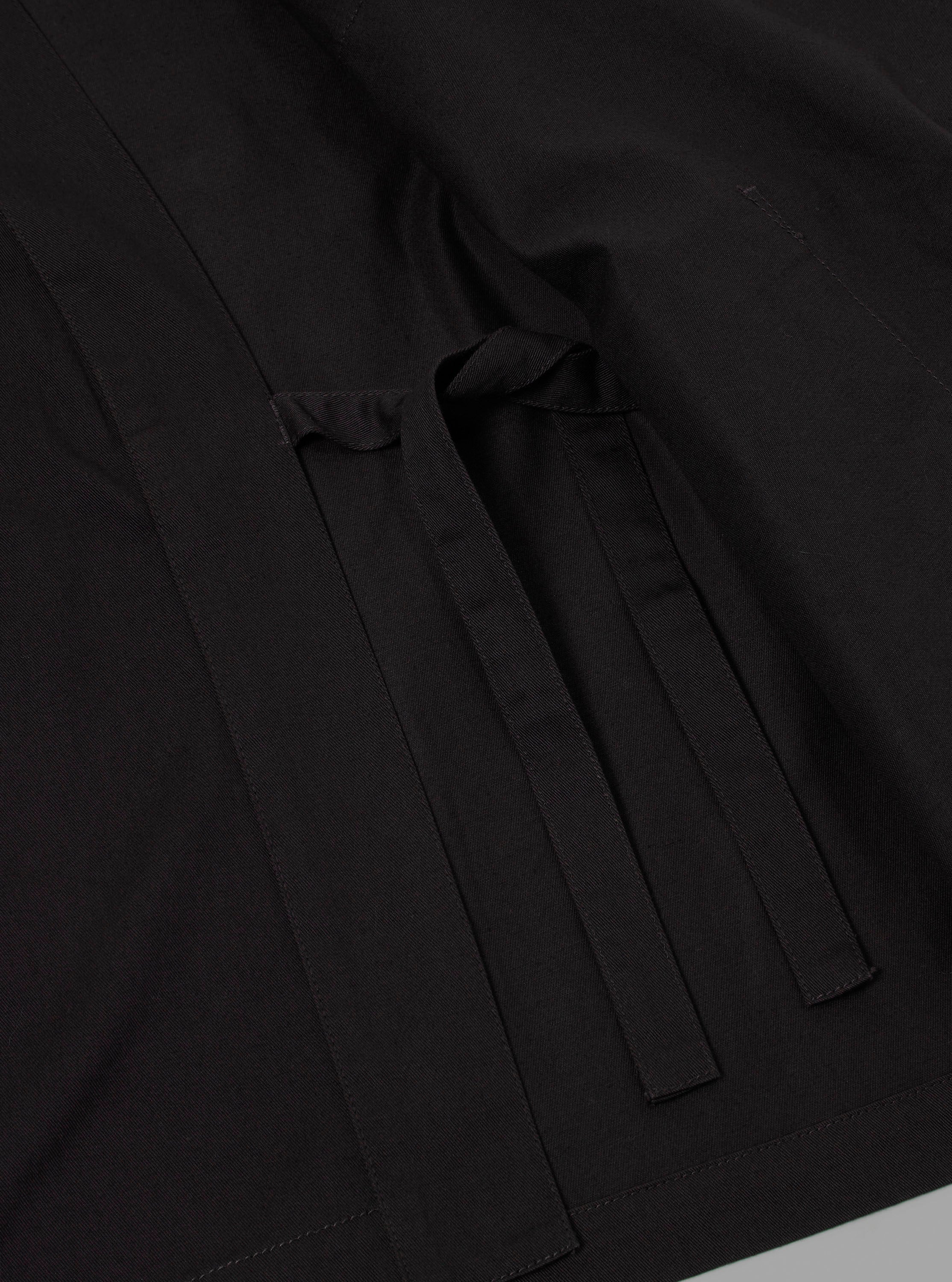 Men's Black Twill Kyoto Kimono Work Jacket – Universal Works