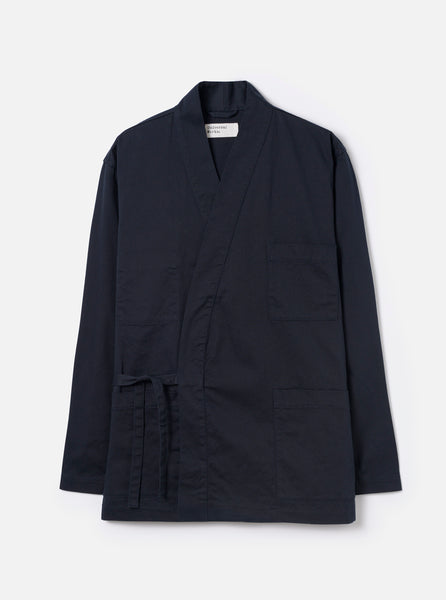 Men's Navy Twill Kyoto Kimono Work Jacket – Universal Works