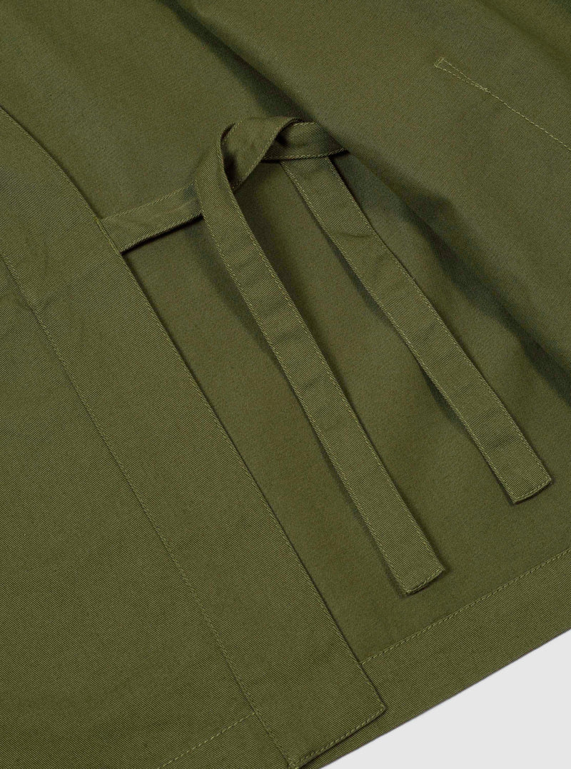 Olive Green Twill Kyoto Work Jacket