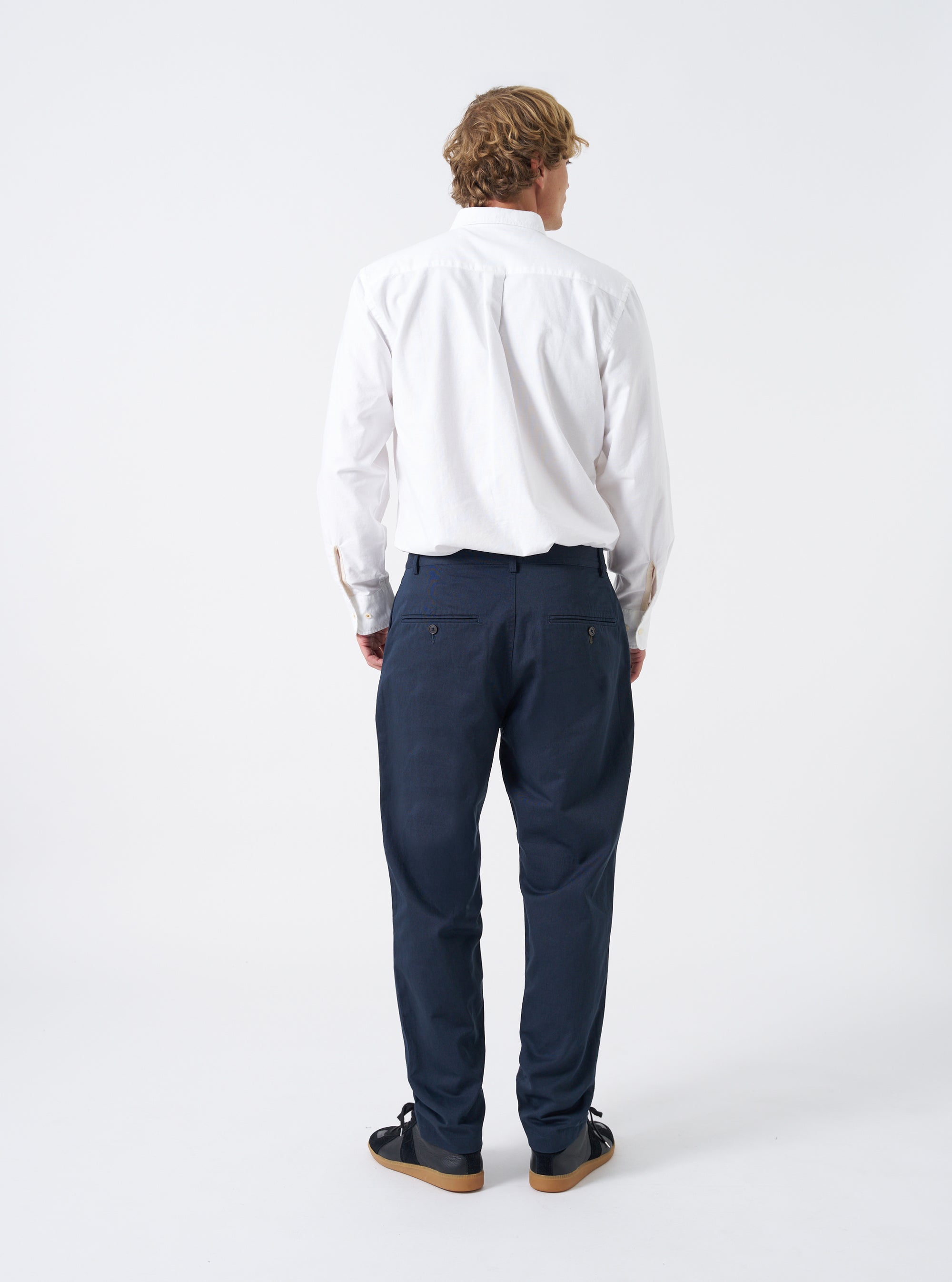 Navy Twill Military Chino