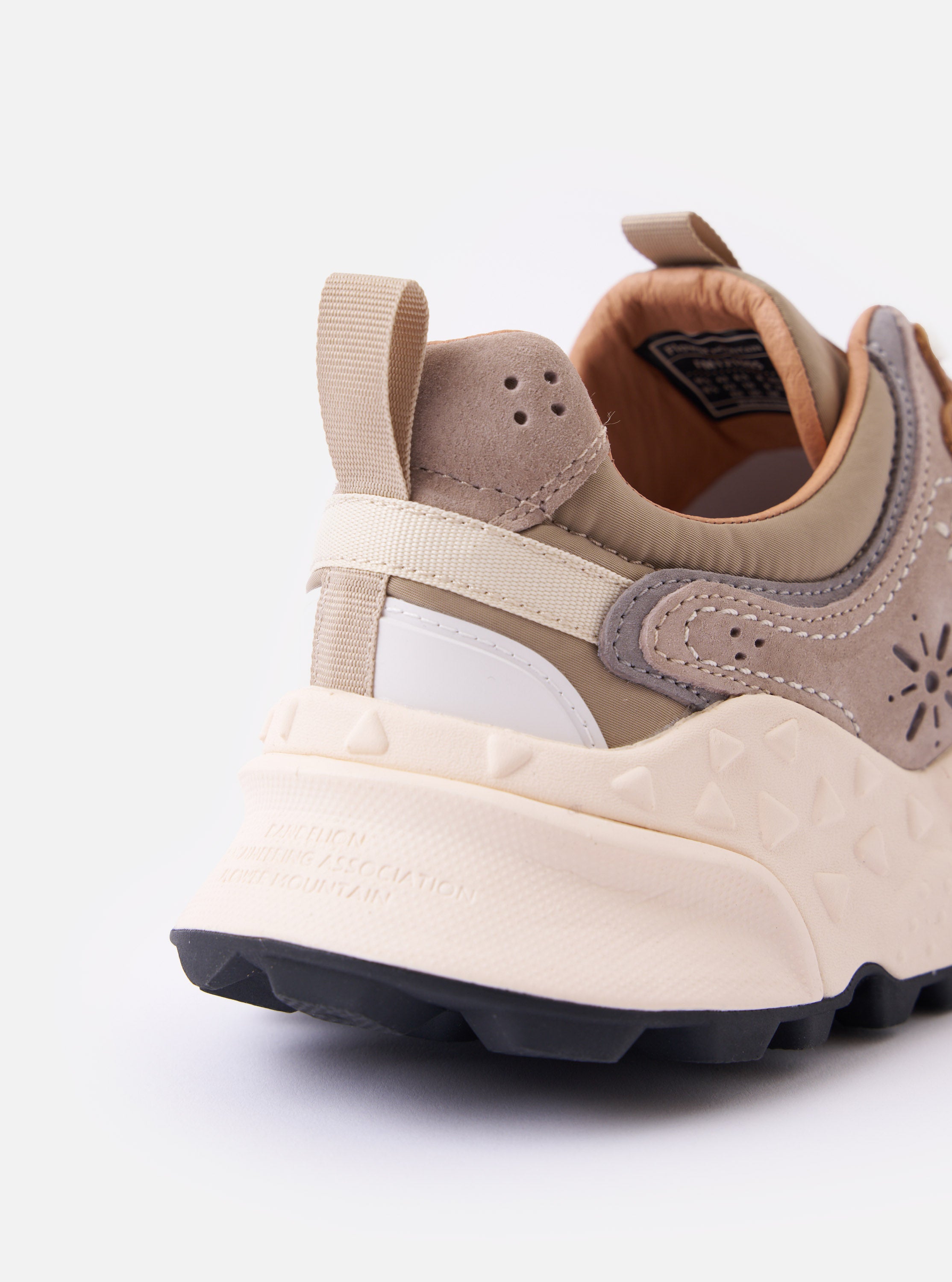 Flower Mountain Light Brown Suede/Nylon Rulis Uni – Universal Works