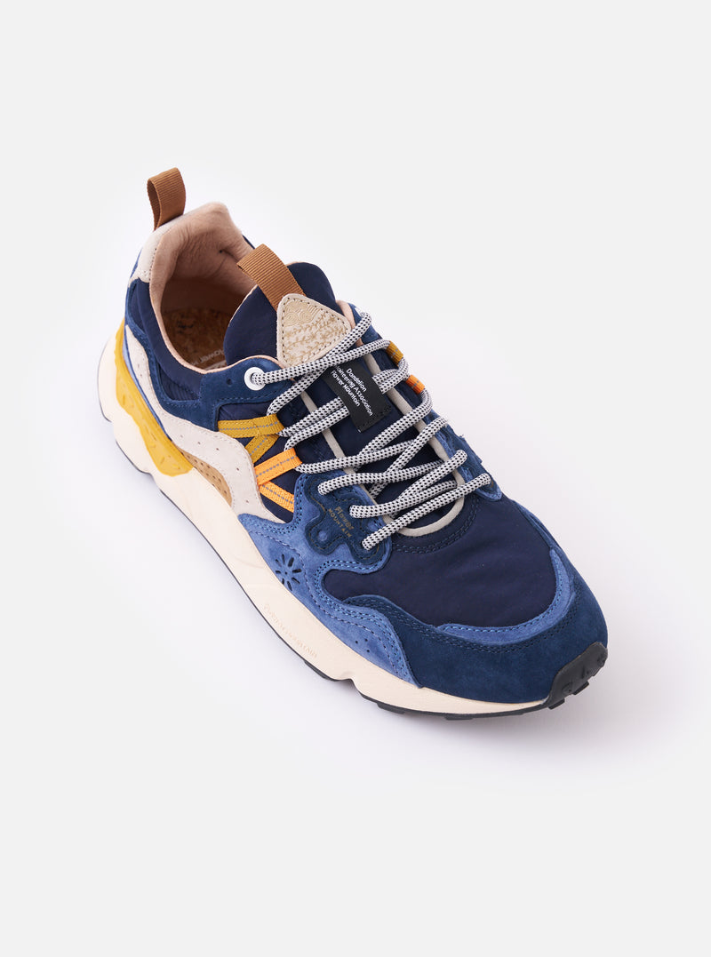 Flower Mountain Navy/Light Navy Suede/Nylon Yamano 3 Man